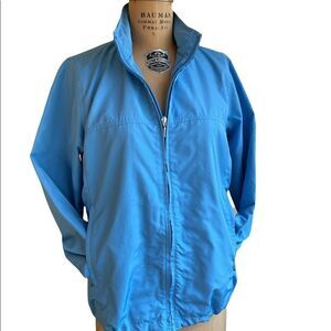 L.L. Bean Lightweight Windbreaker Jacket w hidden hood